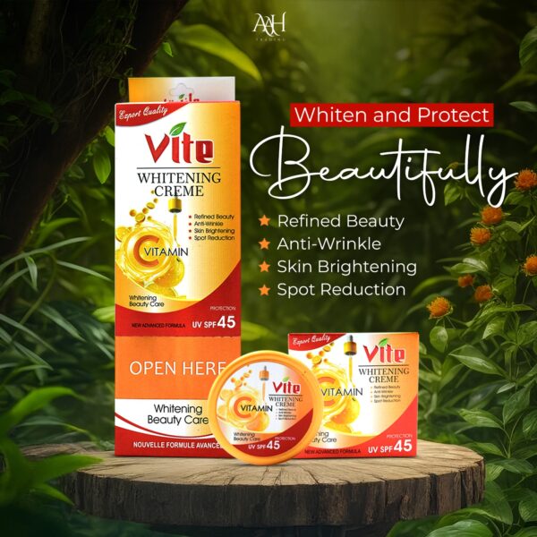 Vite Whitening Crème Vitamin C UV SPF 45 – Expert Quality