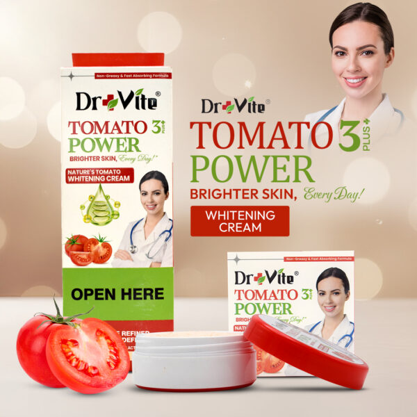 Dr Vite Tomato Power 3+ Whitening Cream